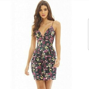 AX Paris Floral Elastic Dress